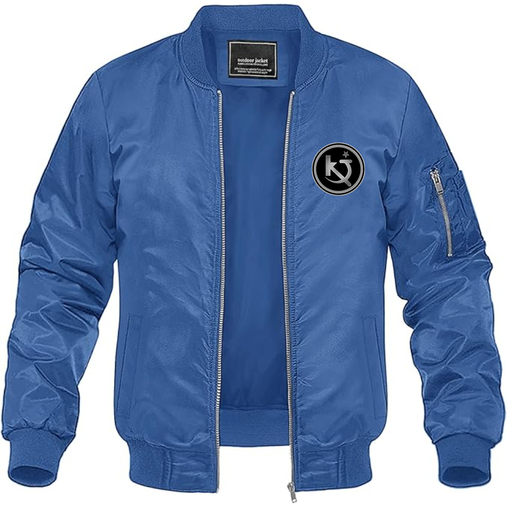 Men's Killing Joke Logo Lightweight Bomber Jacket Windbreaker Softshell Varsity Jacket Coat