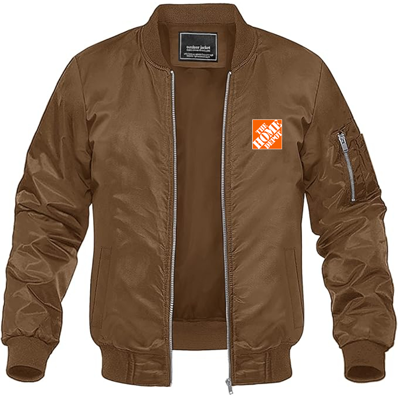 Men's The Home Depot Lightweight Bomber Jacket - Brown