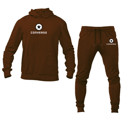 Men's Converse Logo Hoodie Joggers Set