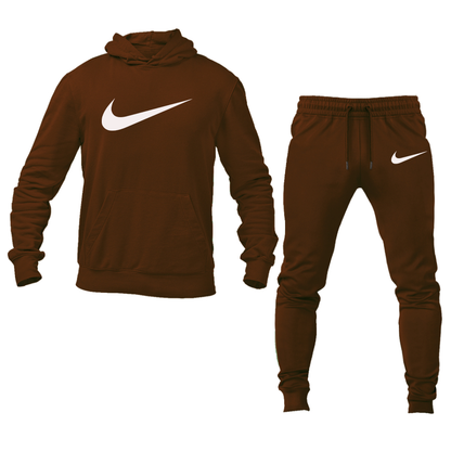 Men's  Nike Wave Logo Hoodie Joggers Set