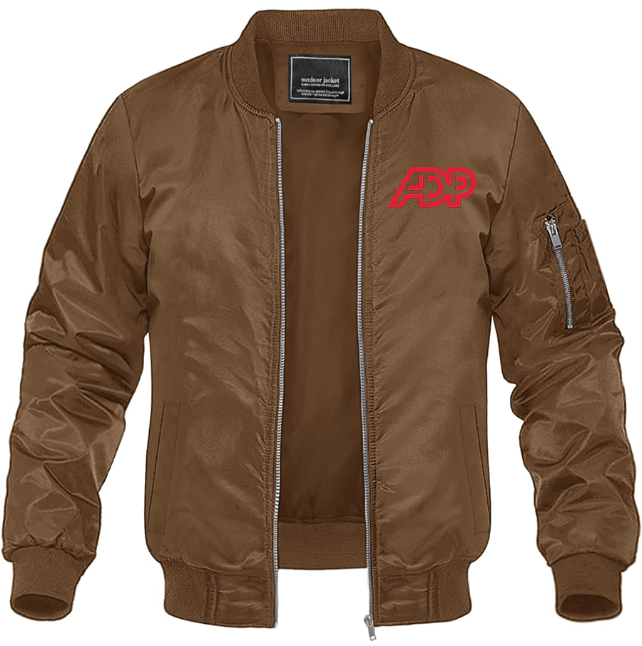 Men's ADP Lightweight Bomber Jacket - Brown