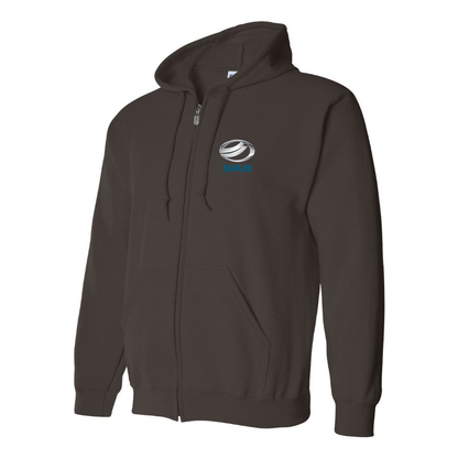 Men's ZAZ Logo Zipper Hoodie