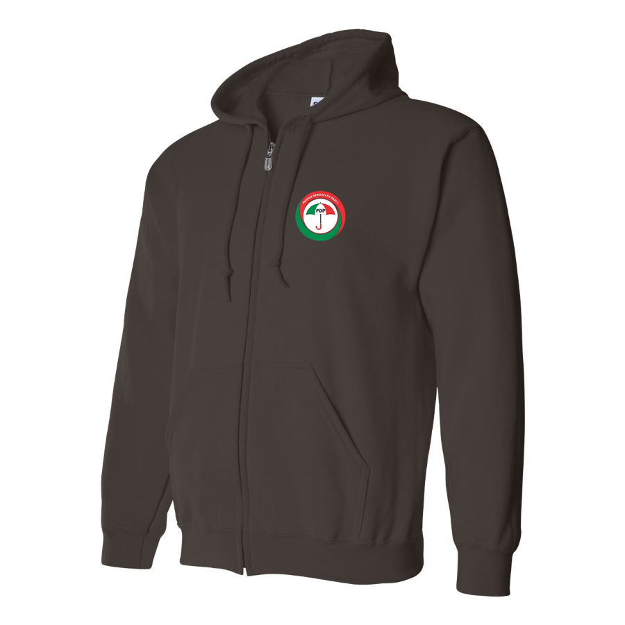 Men's  PDP   Logo  Zipper Hoodie