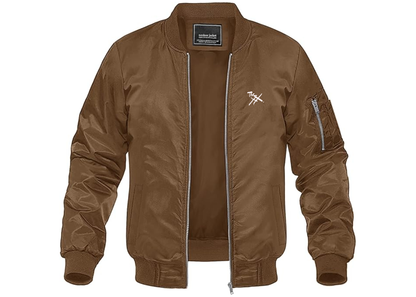 Men's The xx Logo Lightweight Bomber Jacket Windbreaker Softshell Varsity Jacket Coat