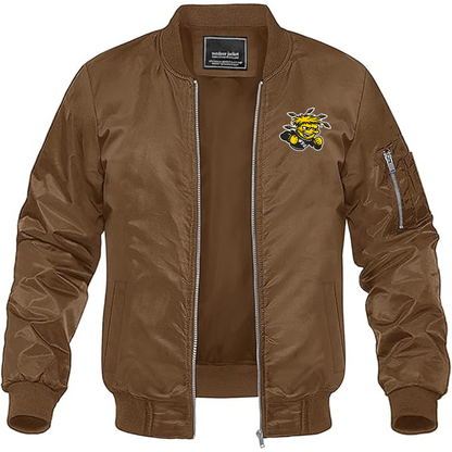 Men's Wichita State Shockers Lightweight Bomber Jacket - Brown