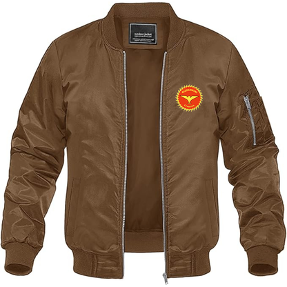 Bizzarrini Logo Lightweight Bomber Jacket Windbreaker Softshell Varsity Jacket Coat