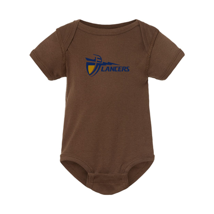 California Baptist Lancers  Rabbit Skins Infant Baby Rib Bodysuit