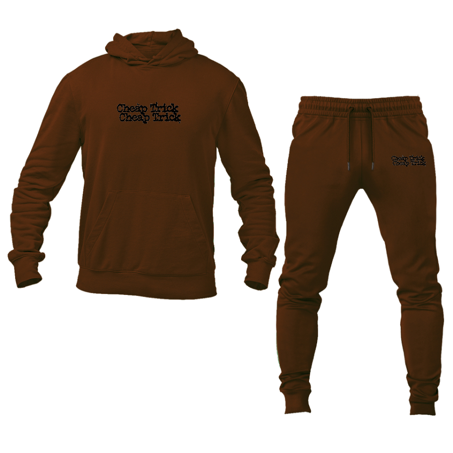 Men's  Cheap Trick   Hoodie Joggers Set