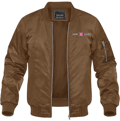 Men's Baskin-Rоbbins Lightweight Bomber Jacket - Brown