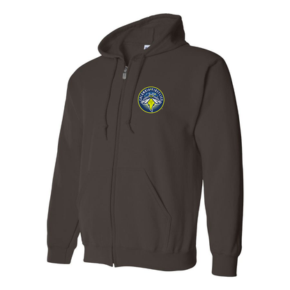 Men's Columbia Fireflies Logo Zipper Hoodie
