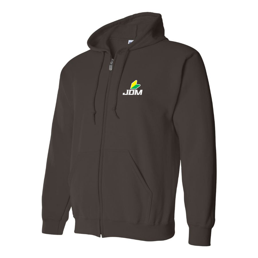 Men's JDM Logo Zipper Hoodie