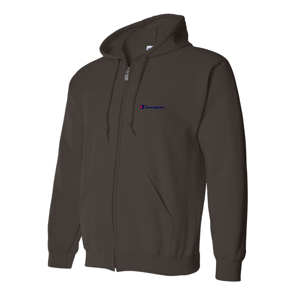 Men's Champion Logo Zipper Hoodie