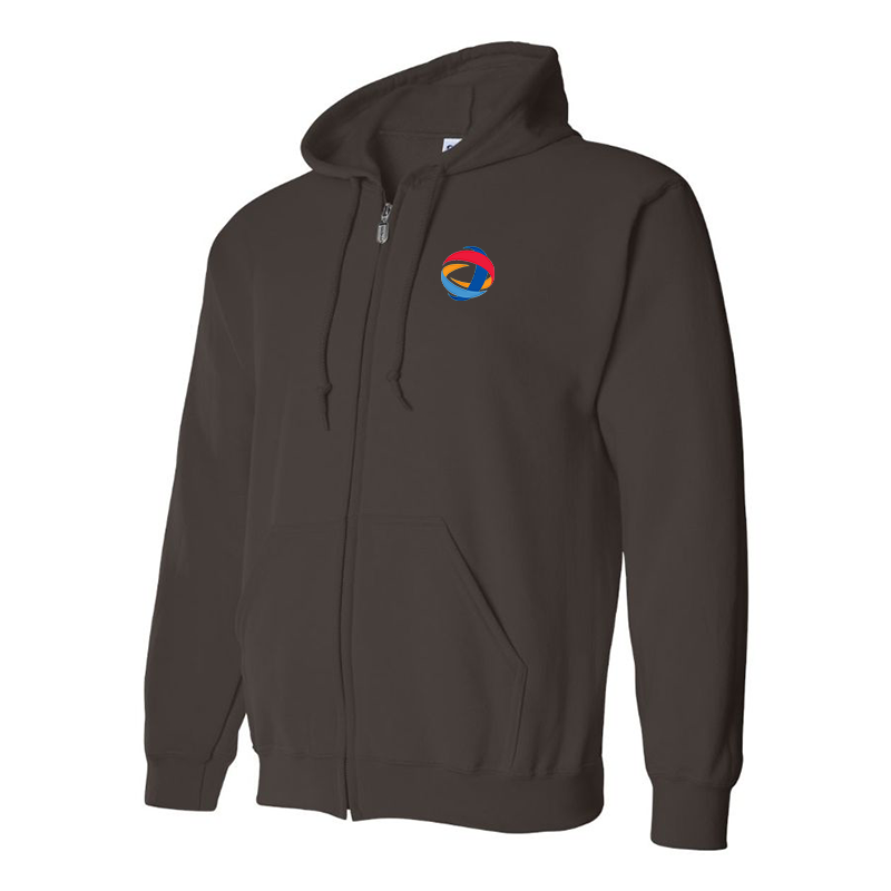 Men's Total Logo Zipper Hoodie