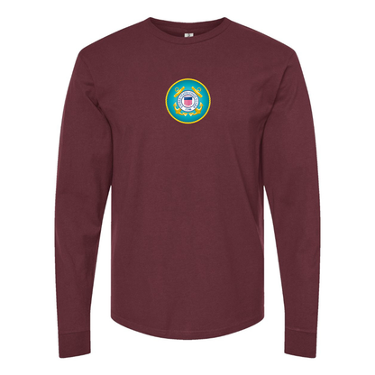 Men's Coast Guard Logo Long Sleeve T-Shirt