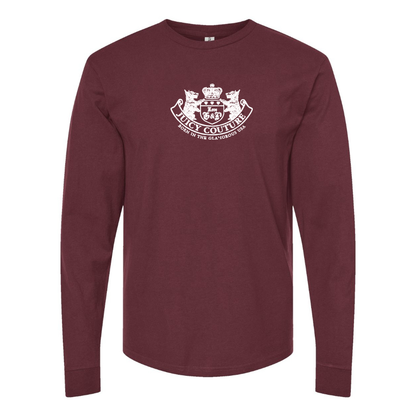 Men's Juicy Couture Logo Cotton Long Sleeve T-Shirt