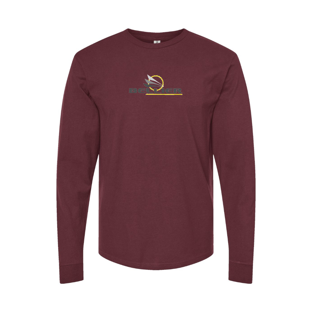 Men's Bellier Automobiles Logo Long Sleeve T-Shirt