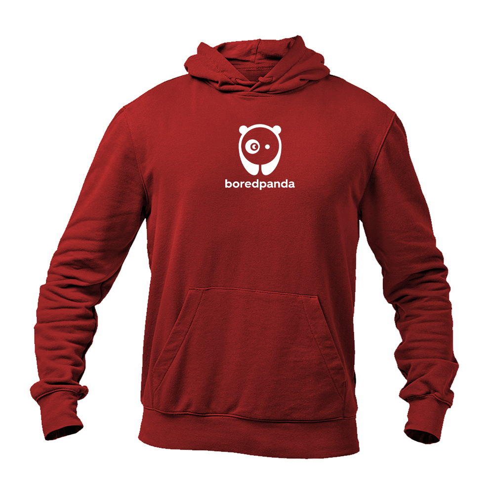 Men's Bored Panda Logo Pullover Hoodie