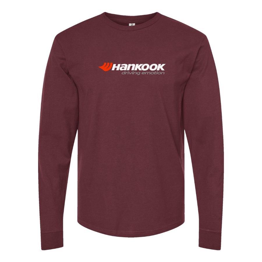 Men's  Hankook Logo Cotton Long Sleeve T-Shirt