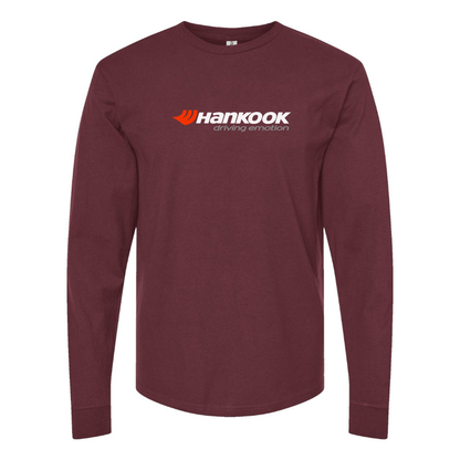Men's  Hankook Logo Cotton Long Sleeve T-Shirt
