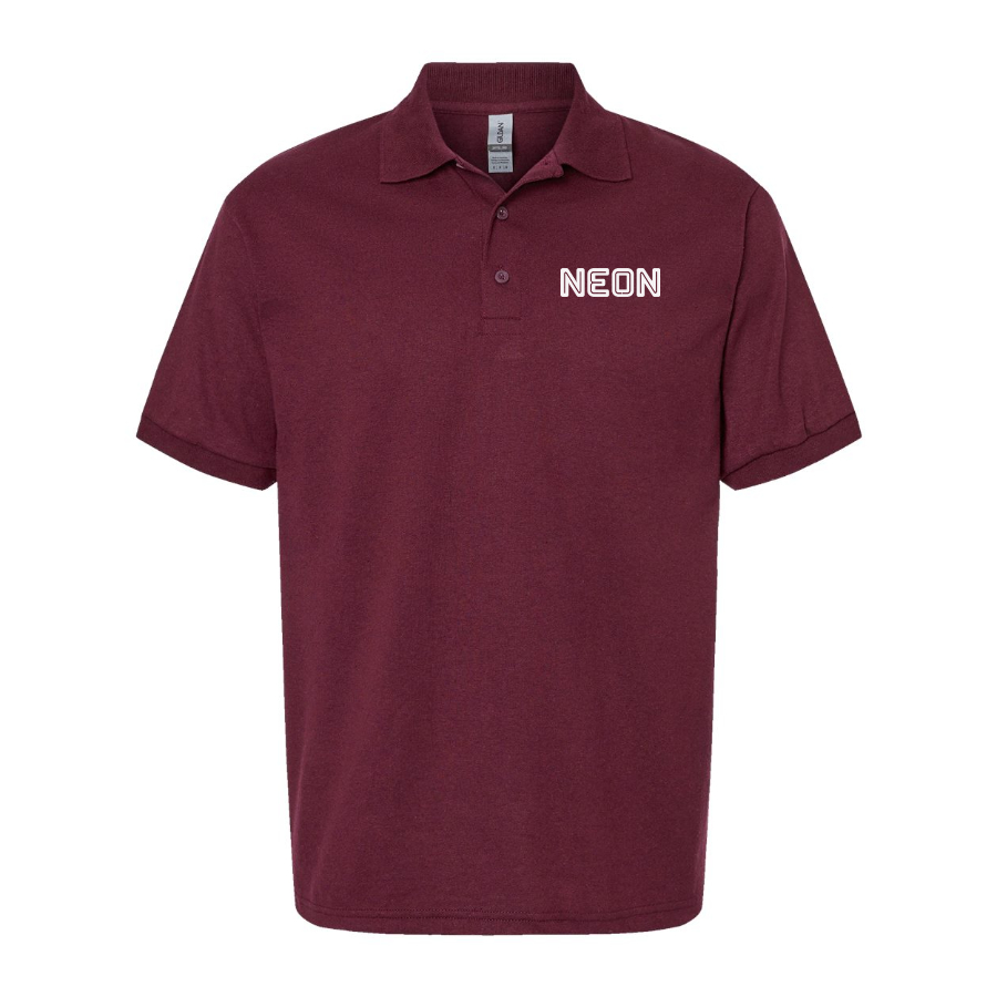 Men's Neon Logo Dry Blend Polo