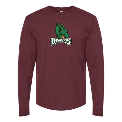 Men's Dayton Dragons Logo Cotton Long Sleeve T-Shirt