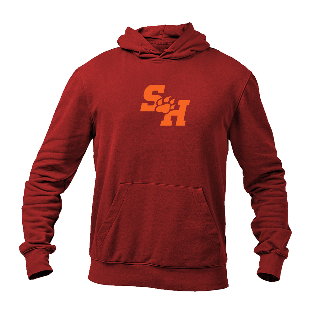 Men's Sam Houston State Bearkats Logo Gildan  Heavy Blend Hooded Sweatshirt