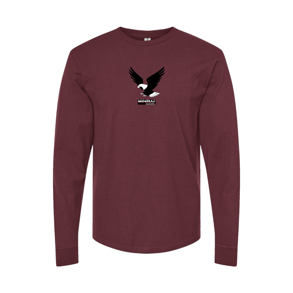 Men's Minelli Automotive Logo Long Sleeve T-Shirt