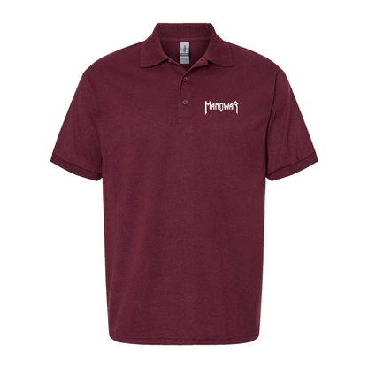 Men's Manowar  Logo Dry Blend Polo