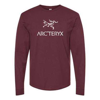 Men's Arcteryx Logo Cotton Long Sleeve T-Shirt