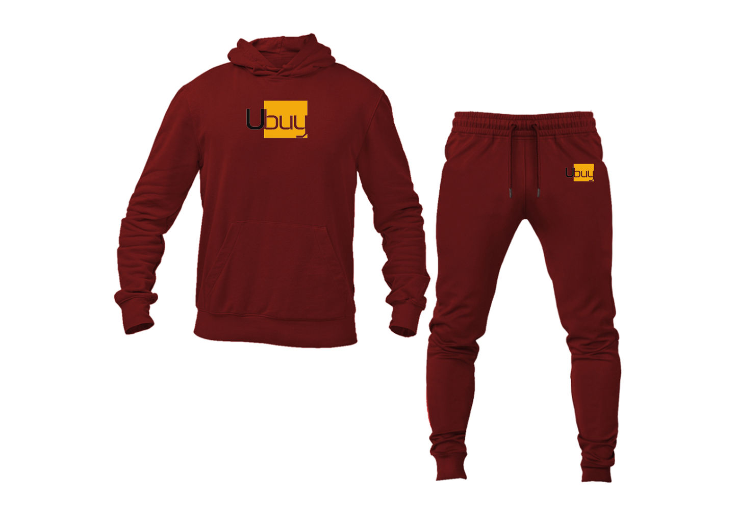 Men's Ubuy Logo Hoodie Joggers Set