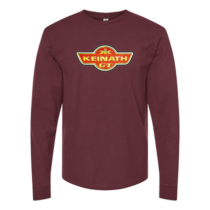 Men's Keinath Logo Cotton Long Sleeve T-Shirt