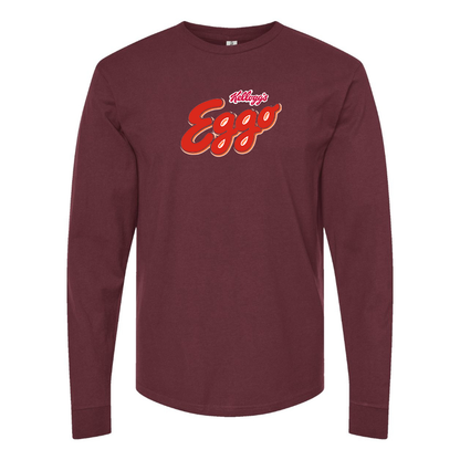 Men's Eggo Logo Cotton Long Sleeve T-Shirt