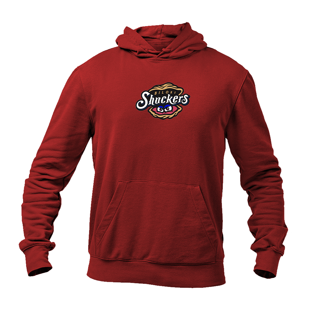 Men's Biloxi Shuckers Logo Pullover Hoodie