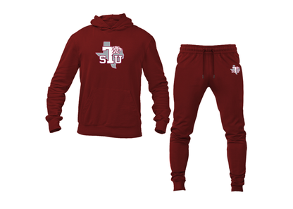 Men's Texas Southern Tigers Hoodie Joggers Set