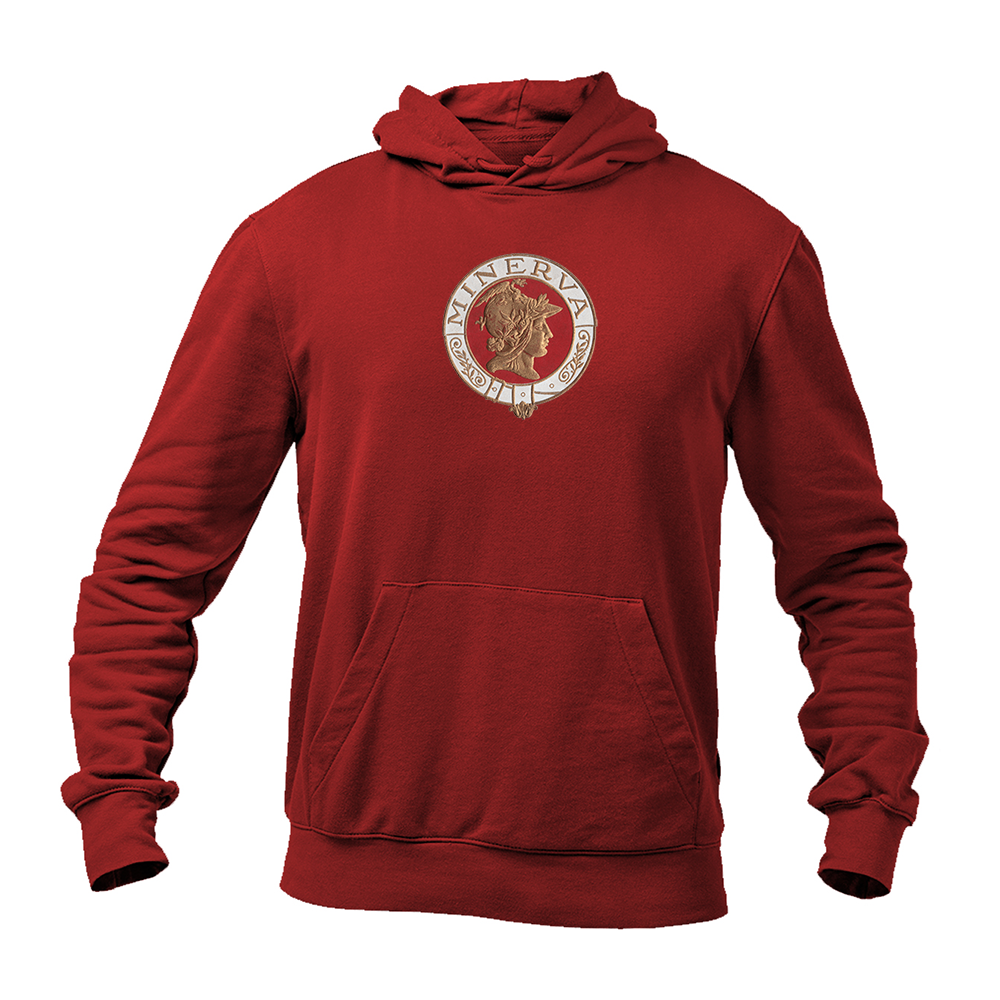 Men's Minerva Cars Logo  Pullover Hoodie