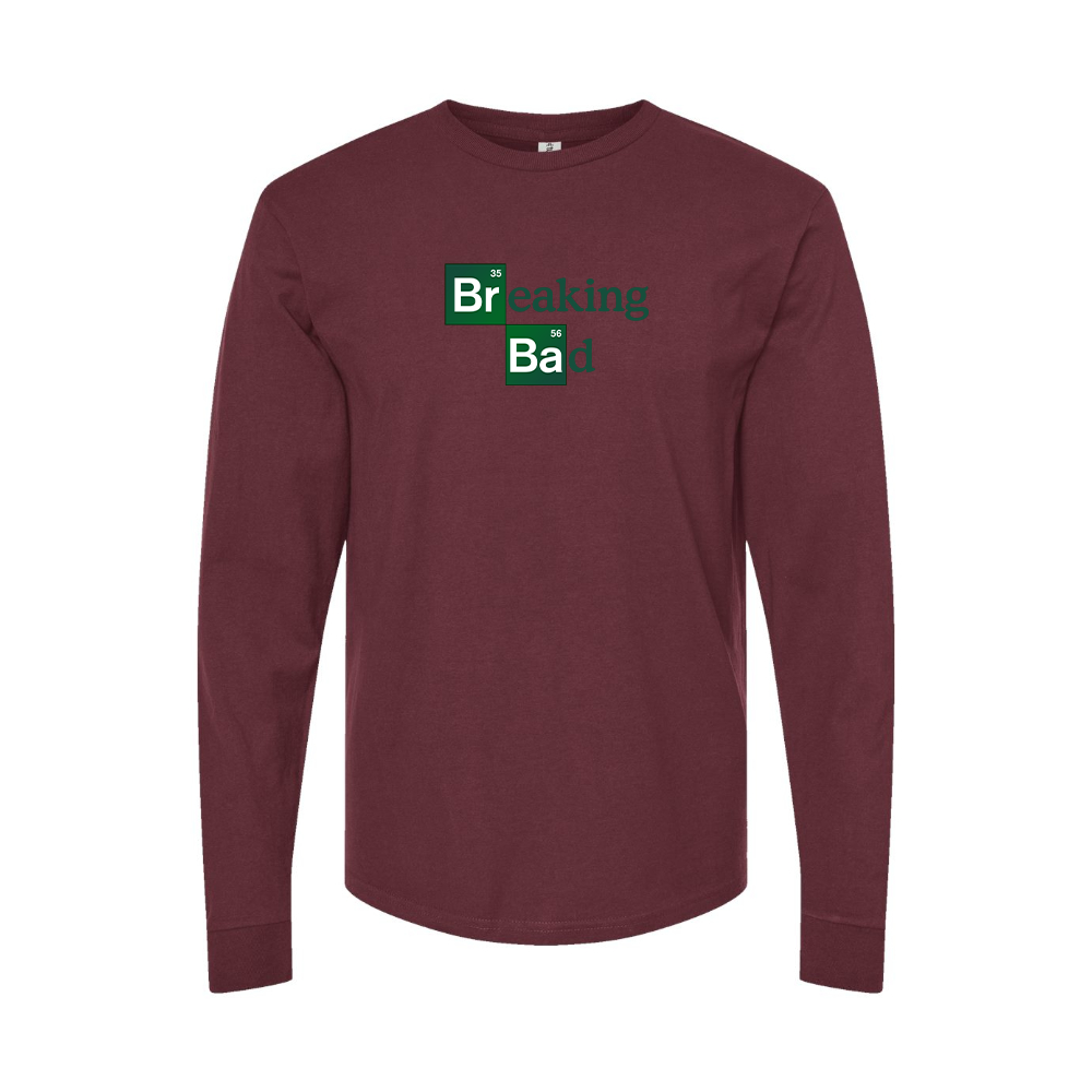 Men's Breaking Bad Logo Long Sleeve T-Shirt