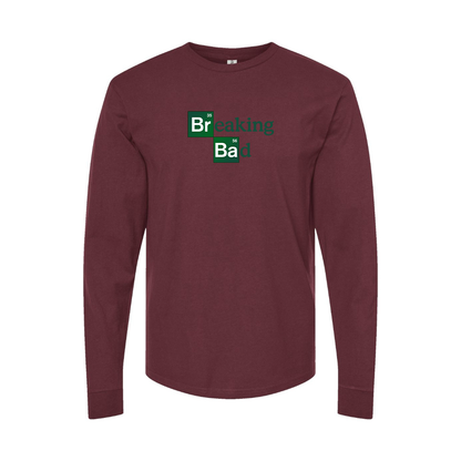 Men's Breaking Bad Logo Long Sleeve T-Shirt