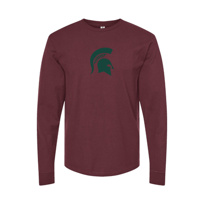 Men's Michigan State Spartans Logo Long Sleeve T-Shirt