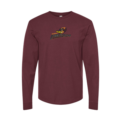 Men's Akron RubberDucks Logo Long Sleeve T-Shirt