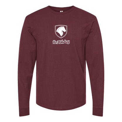 Men's Iran Khodro Logo Cotton Long Sleeve T-Shirt