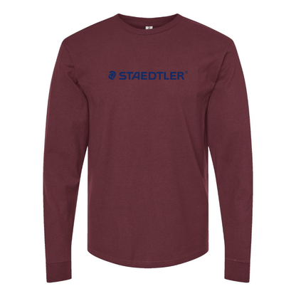Men's Staedtler Logo Cotton Long Sleeve T-Shirt