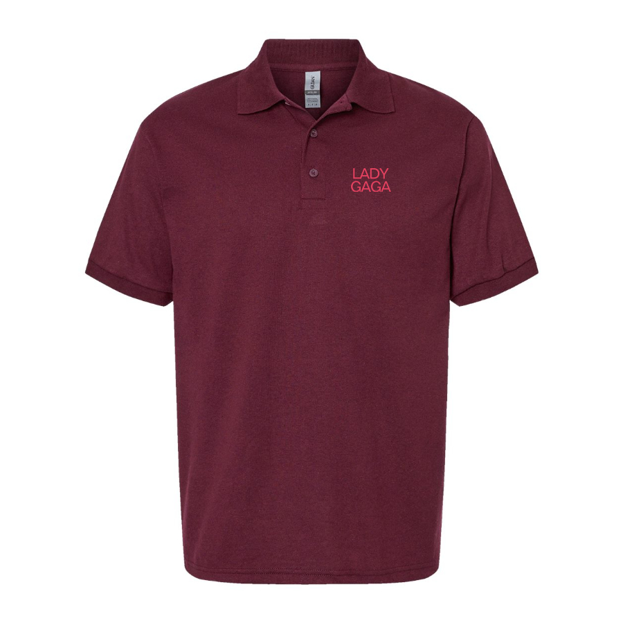 Men's Lady Gaga Logo Dry Blend Polo