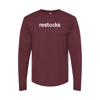 Men's Restocks Logo Long Sleeve T-Shirt