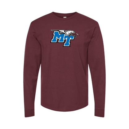 Men's Middle Tennessee Blue Raiders LogoLong Sleeve T-Shirt