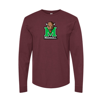 Men's Marshall Thundering Herd Logo Long Sleeve T-Shirt