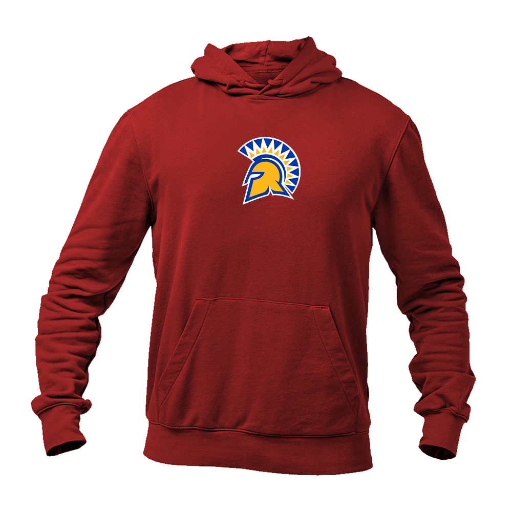 Men's San Jose State Spartans Logo Gildan  Heavy Blend Hooded Sweatshirt