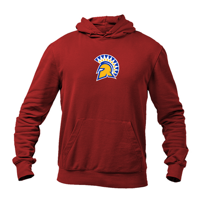 Men's San Jose State Spartans Logo Gildan  Heavy Blend Hooded Sweatshirt