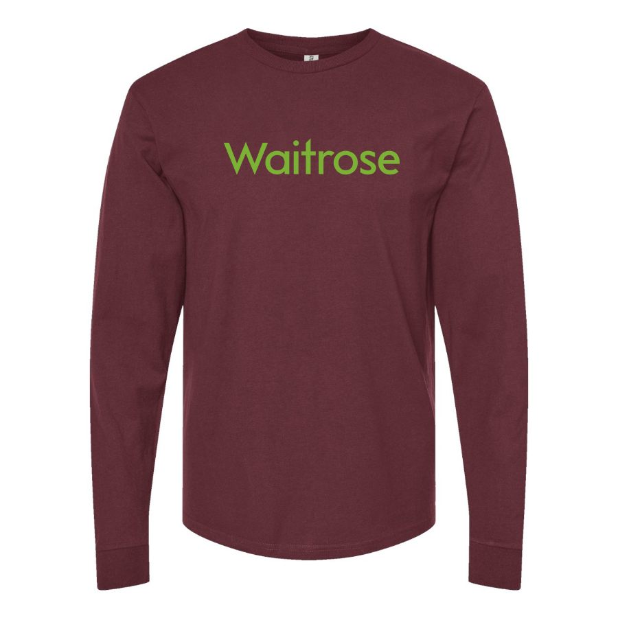 Men's Waitrose Logo Long Sleeve T-Shirt