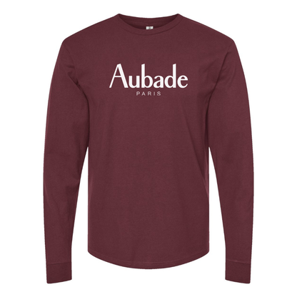 Men's  Aubade Logo Cotton Long Sleeve T-Shirt