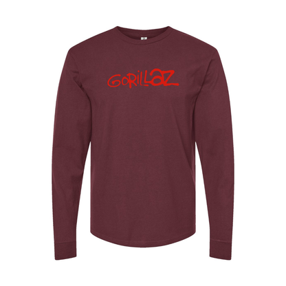Men's Gorillaz Logo Long Sleeve T-Shirt